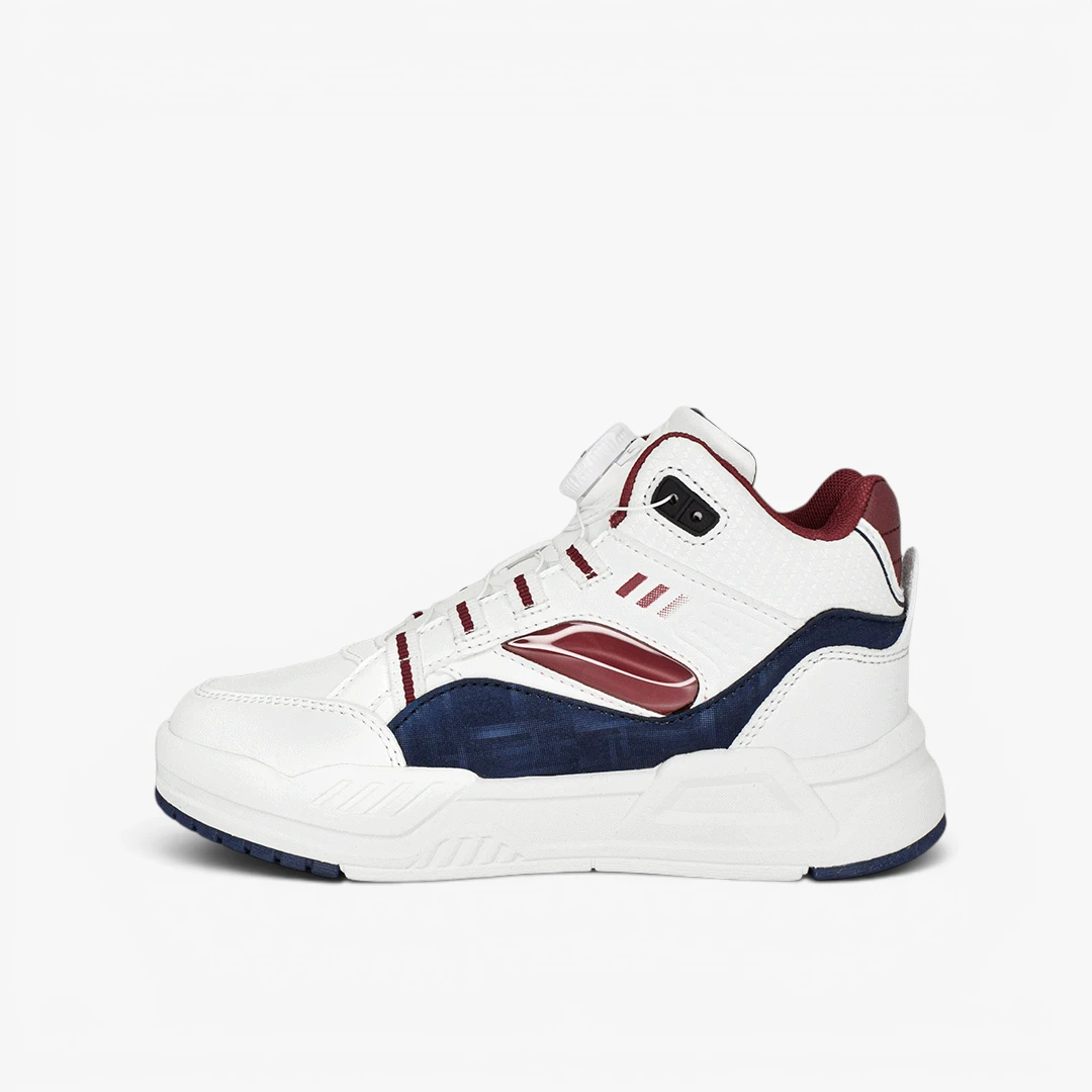 Tenis fomas tipo bota croydon para niño en color blanco - Imagen 3