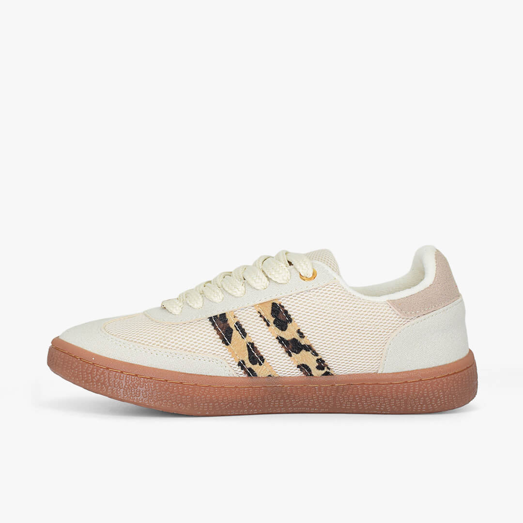 Tenis para mujer en color arena - Imagen 3