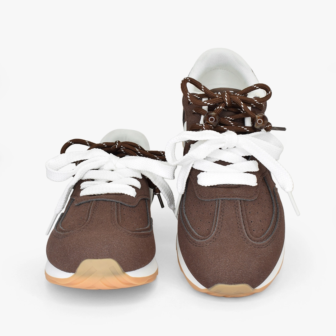 Tenis para mujer en color café - Imagen 2