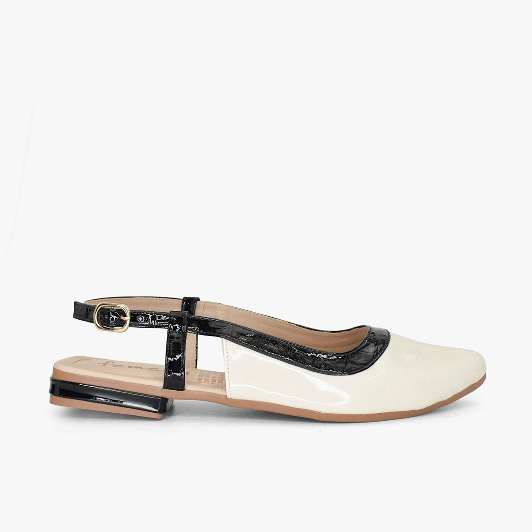 Baleta para mujer en color beige